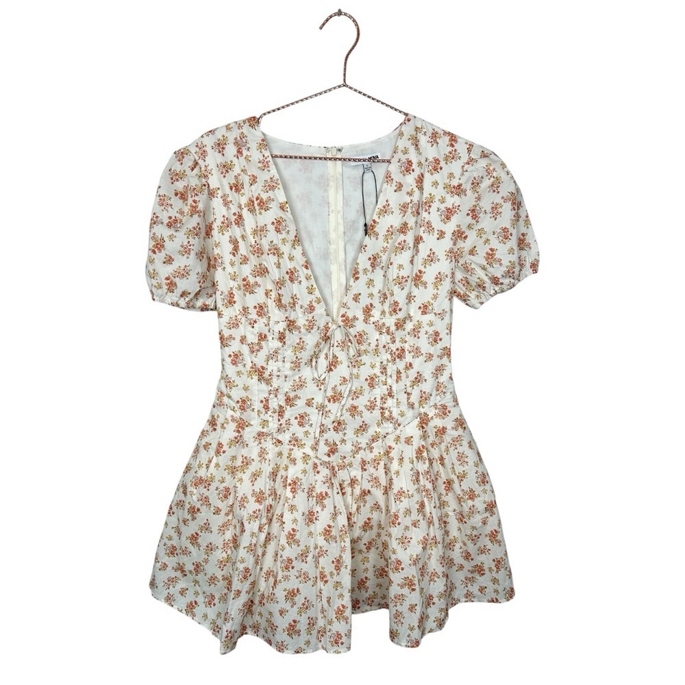 NWT Fashion Nova Belinda Floral Micro Mini Dress - Picture 2 of 9